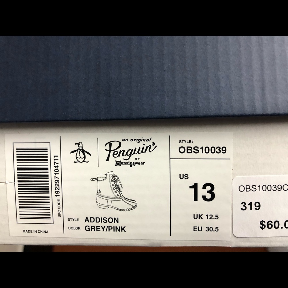 NEW Original Penguin Little Boys Addison Duck Boot - Picture 16 of 16